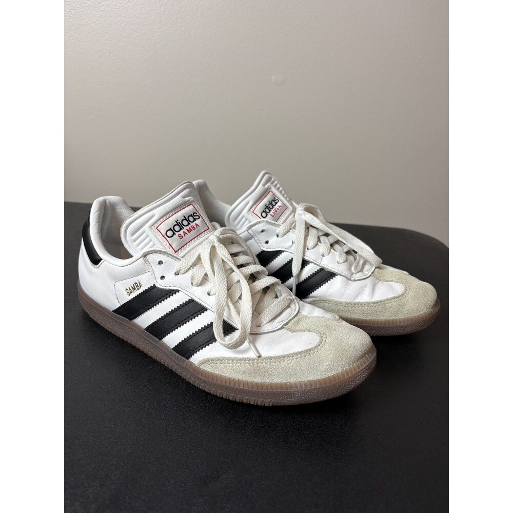 Adidas Sambas Size Men 7.5 - Womens 8.5 Samba Classic Black White